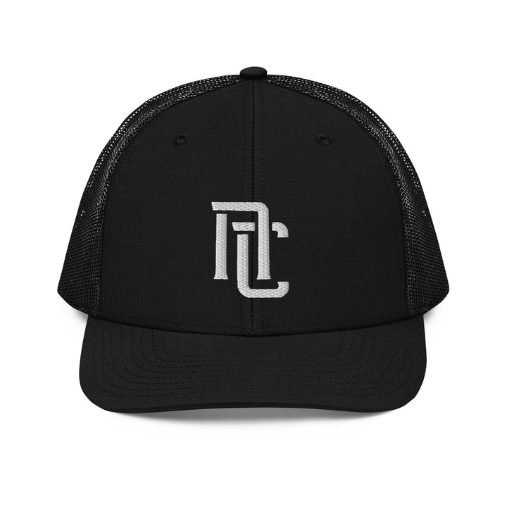 "NC" Snapback Trucker Cap | E Luna Brand CLASSIC | 1 White Thread Logo | 3D Puff Edition