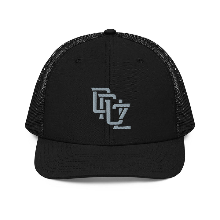 "CRUZ" Snapback Trucker Cap | E Luna Brand CLASSIC | 1 Grey Thread Logo | 3D Puff Edition