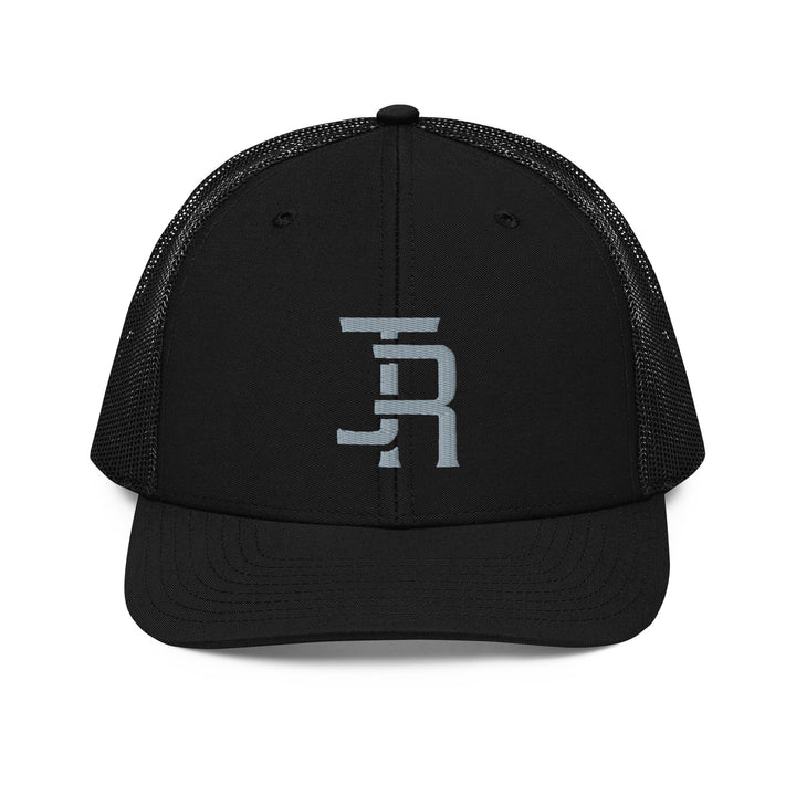 "JR" Snapback Trucker Cap | E Luna Brand CLASSIC | 1 Grey Thread Logo | 3D Puff Edition