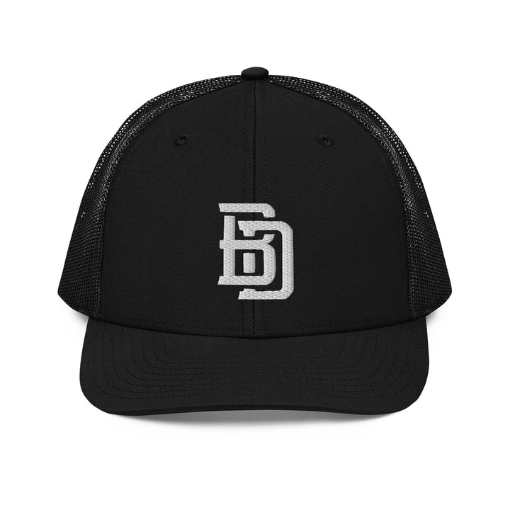 Big Dog "BD" CLASSIC Snapback Trucker Cap — front view