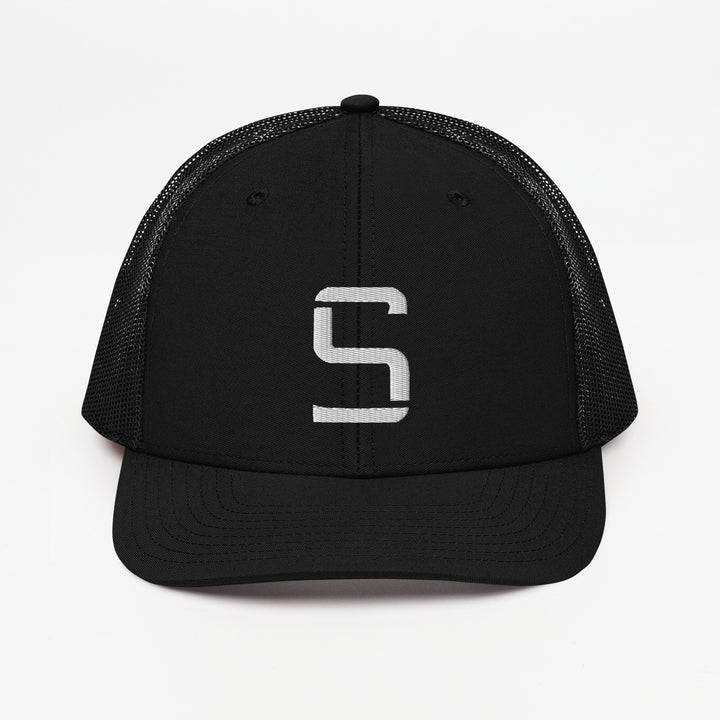 San Diego "S" CLASSIC Snapback Trucker Cap — front view