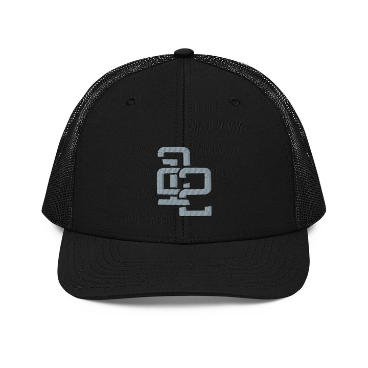 "212" Snapback Trucker Cap | E Luna Brand CLASSIC | 1 Grey Thread Logo | 3D Puff Edition