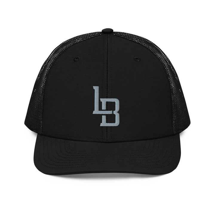 Long Beach "LB" CLASSIC Snapback Trucker Cap — front view