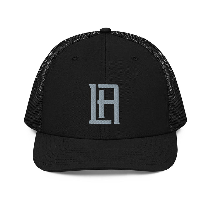 Los Angeles "LA" CLASSIC Snapback Trucker Cap — front view
