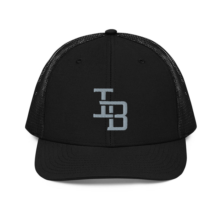 "IB" 2.0 Snapback Trucker Cap | E Luna Brand CLASSIC | 1 Grey Thread Logo | 3D Puff Edition