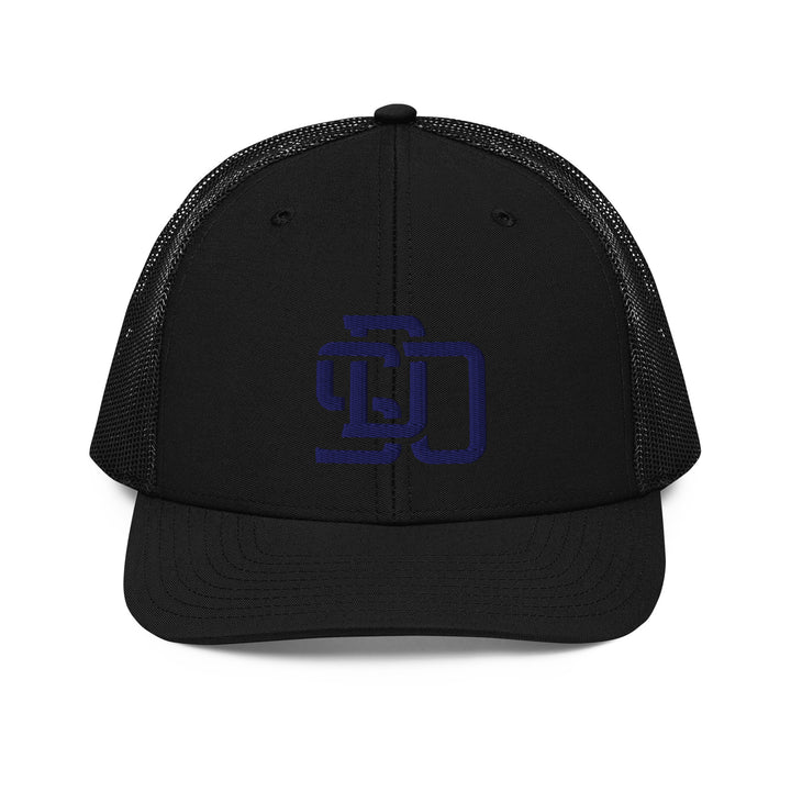 "SDO" Snapback Trucker Cap | E Luna Brand CORE | 1 Navy Thread Logo