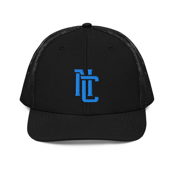 "NC" 2.0 Snapback Trucker Cap | E Luna Brand CORE | 1 Aqua/Teal Thread Logo