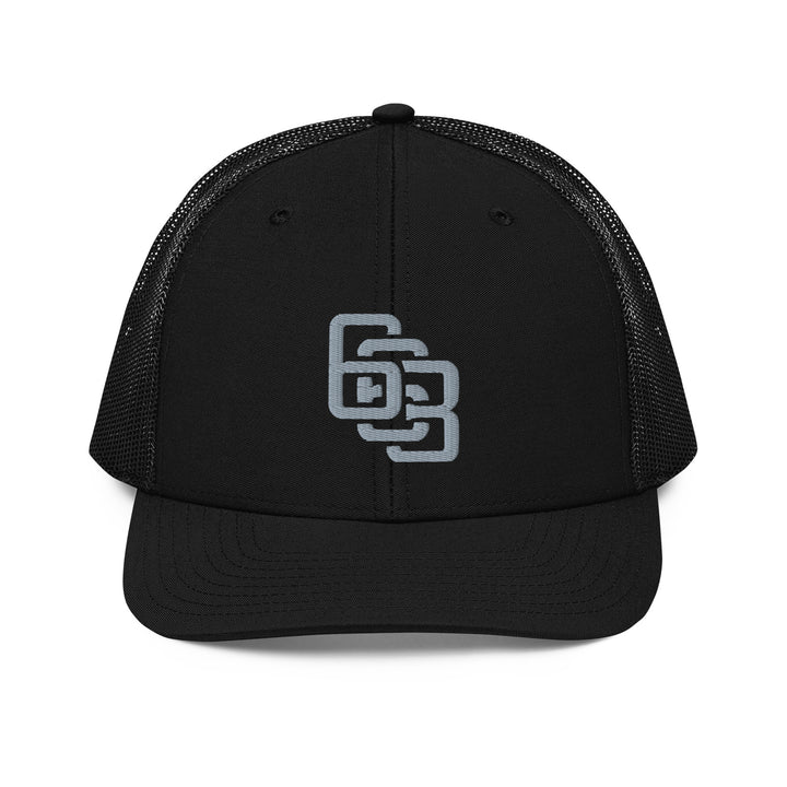 "663" Snapback Trucker Cap | E Luna Brand CORE | 1 Grey Thread Logo