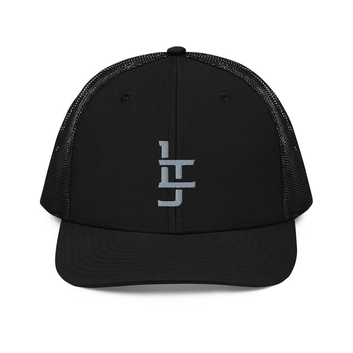La Jolla "LJ" CLASSIC Snapback Trucker Cap — front view