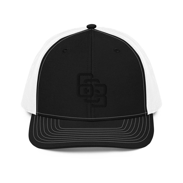 "663" Snapback Trucker Cap | E Luna Brand CORE | 1 Black Thread Logo