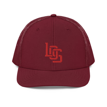 "LOS" Snapback Trucker Cap | Richardson 112 | E Luna CLASSIC Solocrest 1 Red Thread Front Logo