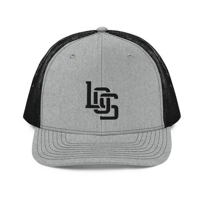 "LOS" Snapback Trucker Cap | Richardson 112 | E Luna CLASSIC Solocrest 1 Black Thread Front Logo