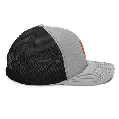 "DGO" Snapback Trucker Cap | Richardson 112 | E Luna CLASSIC Solocrest 1 Red Thread Front Logo