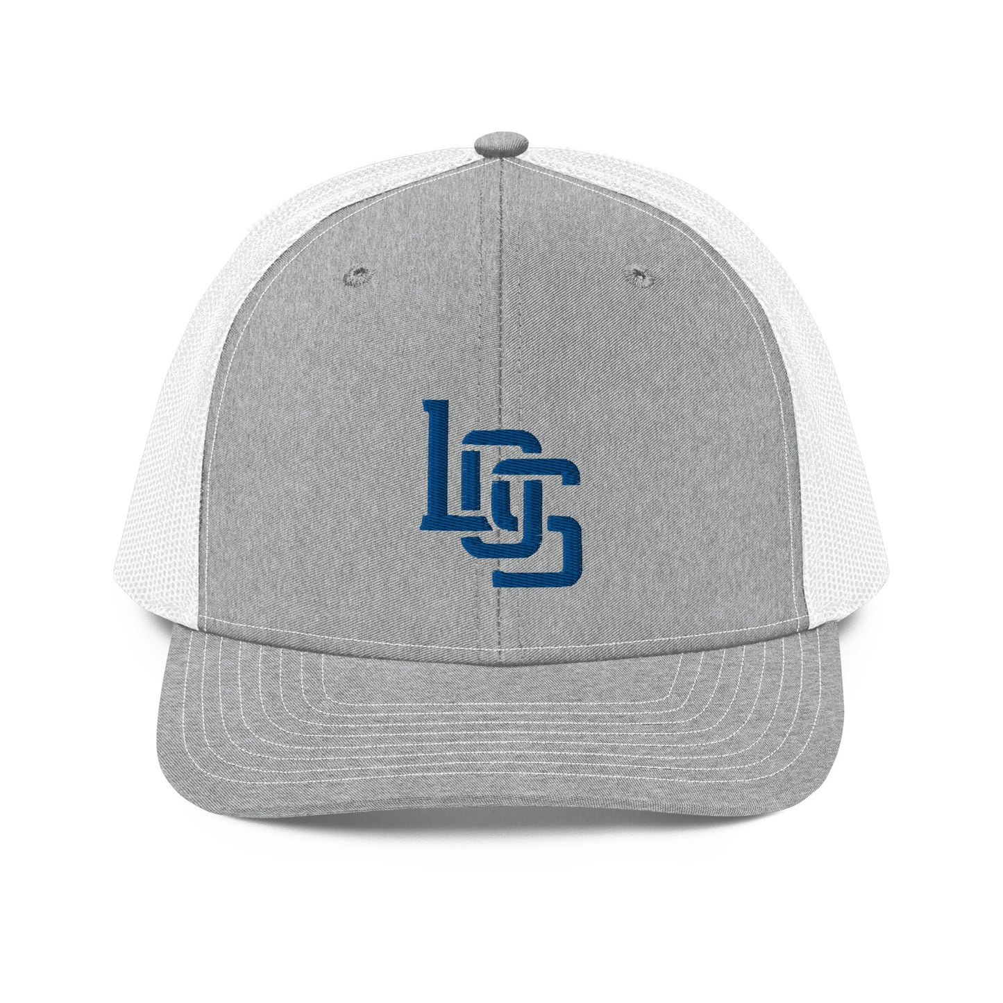 "LOS" Snapback Trucker Cap | Richardson 112 | E Luna CLASSIC Solocrest 1 Royal Thread Front Logo