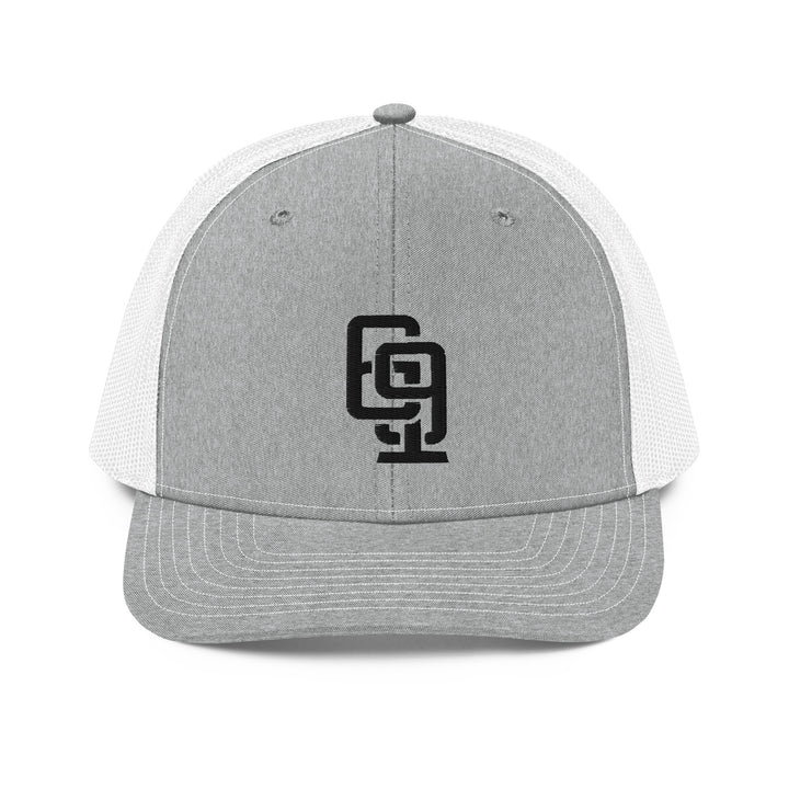 "619" Snapback Trucker Cap | E Luna Brand CLASSIC | 1 Black Thread Logo | 3D Puff Edition