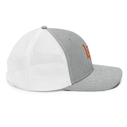 "LOS" Snapback Trucker Cap | Richardson 112 | E Luna CLASSIC Solocrest 1 Orange Thread Front Logo