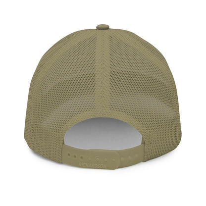 "SAN" Snapback Trucker Cap | Richardson 112 | E Luna Brand CLASSIC Solocrest 1 Gold Thread Front Logo