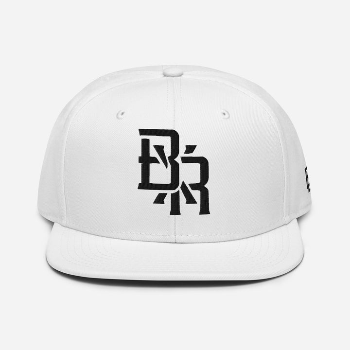 "BXR" Snapback | E Luna Brand ESSENTIAL | 2 Black Thread Logos