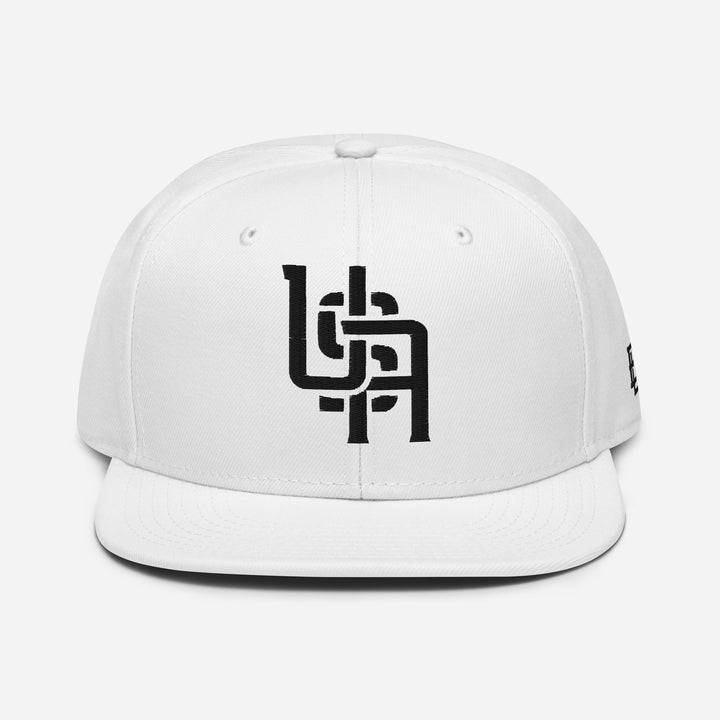 "USA" Snapback | E Luna Brand ESSENTIAL | 2 Black Thread Logos
