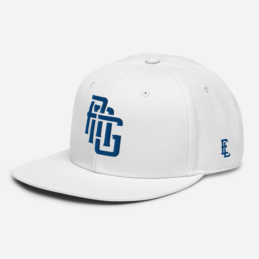 "ANG" Snapback | E Luna Brand ESSENTIAL | 2 Royal Thread Logos