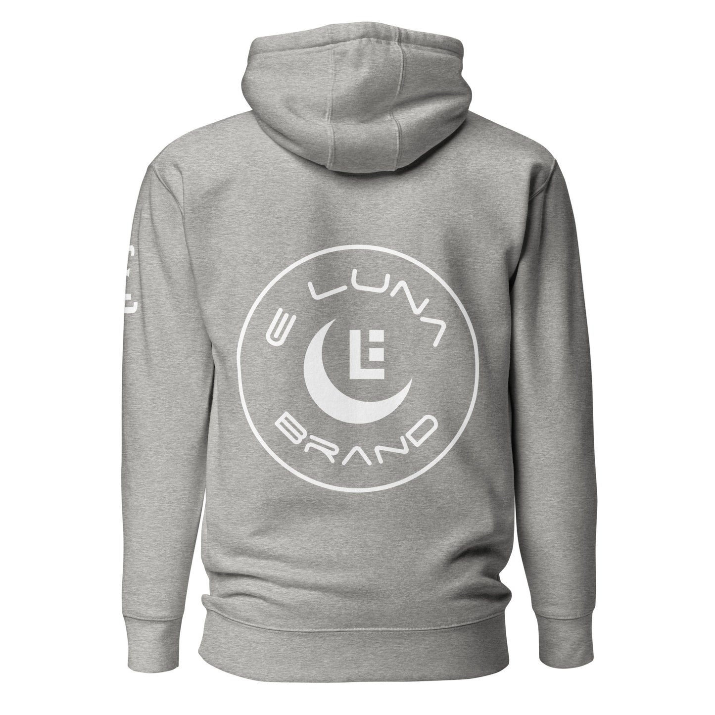 "LOS" Unisex Premium Hoodie | Cotton Heritage M2580 | 3 White Logos Including Large Back Logo