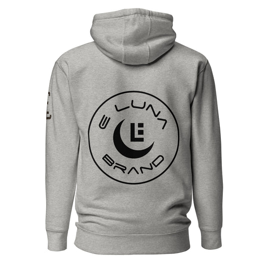 "LOS" Unisex Premium Hoodie | Cotton Heritage M2580 | 3 Black Logos Including Large Back Logo