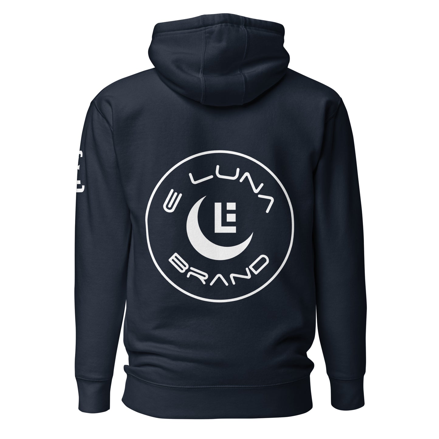 "LOS" Unisex Premium Hoodie | Cotton Heritage M2580 | 3 White Logos Including Large Back Logo