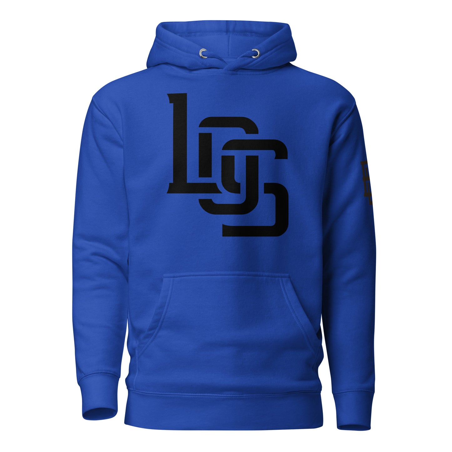 "LOS" Unisex Premium Hoodie | Cotton Heritage M2580 | 3 Black Logos Including Large Back Logo