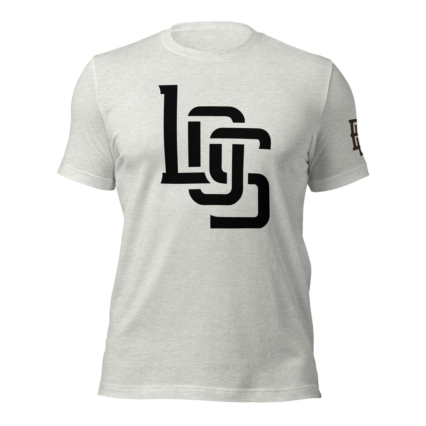 "LOS" Unisex Staple T-Shirt | Bella + Canvas 3001 | 3 Black Logos Including Outside Back Label Logo